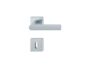 Maniglia Los Angeles Rosetta Quadra d.49x49x10h Bocchetta Foro Chiave varie finiture  Hoppe - immagine 2